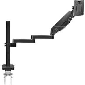 Long arm Monitor Stand arm Computer Screen Stand can Lift high and Low Profile Rotating Desktop Heightening Base