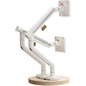 Monitor Stand Mechanical arm Cantilever Lifting Desktop Computer Display Screen White Base T7-2