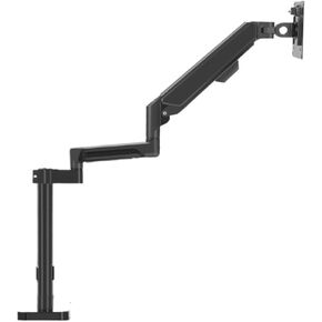 Monitor Stand Computer Rotating Lifting Bracket Cantilever Extension arm 79 cm Monitor Stand 17-27 inches(Black)