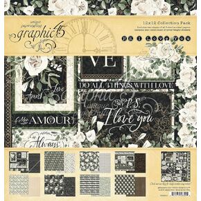 GRAPHIC 45 P.S. I Love Collection Pack 12"X12"