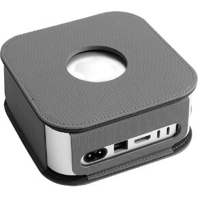 Premium Mac Cover Compatible with 2024 Mac Mini M4/M4 Pro Protective Case, Quality Material Cover, Anti-scratch and Dustproof, Stylish Case for Mac Mini 2024(Grey)