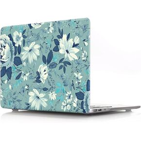 IVY Flower [Sunflower] Case for MacBook Pro (13-inch with M1/M2,2016-2022, Thunderbolt 3 Ports, Models: A2338 / A2289 / A2251 / A2159 / A1706 / A1708 / A1989) Hard Shell Case with Keyboard Cover