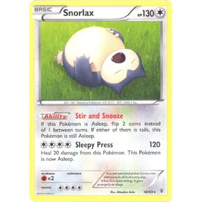 Pokemon - Snorlax (58/83) - Generations