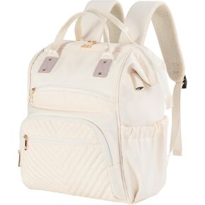 Laptop Backpack for Women, 16 Inch Fashion Computer Work Bag with USB Port, Large Capacity for Travel Business Casual, Blue