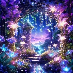 wavaiov 5D Landscape Diamond Painting Kits for Adults, Scenery Mystery Diamond Art Kits for Beginners, DIY Round Full Drill Gem Art Forest, Home Decor 12x12Inch