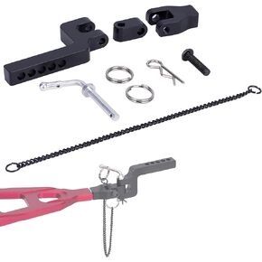 1/10 Scale RC Accessories Tow Hook, Aluminum 1/10 RC Crawler Accessories for Axial SCX10 90046 TRX4 TRX6 Redcat RC4WD D90 CC01 Rescue Simulation Accessories