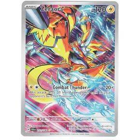 Pokemon - Zeraora 151/142 Stellar Crown - Illustration Rare IR - Foil Single Card