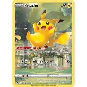Pokemon – Pikachu GG30/GG70 -Crown Zenith – Galarian Gallery – Full Art – Holo Card