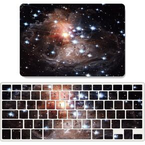 IVY Nebula Case for MacBook Pro Retina 15 (2012-2015, Models: A1398) Hard Shell Case with Keyboard Cover Set - I