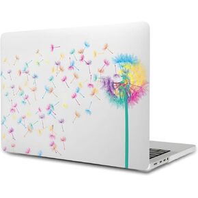 Hard Cover Compatible with MacBook Air 11 Inch Case Model A1370 A1465 2012 2013 2014 2015 2016 2017 2018 Release, Air 11.6 Inch Plastic Lightweight Hard Shell Case, Colourful Dandelion