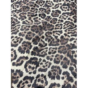 FabricLA French Terry Knit Fabric - 100% Cotton French Fabric by The Yard - Made in USA - White, 1 Yard