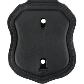 TT TYTX Detroit Police Badge Holder (Badge not Included) Protection Belt Clip with Pocket and Chain (SpongeBlack)