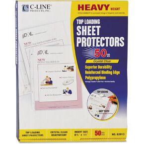 CLI62013 - C-line Heavyweight Polypropylene Sheet Protector