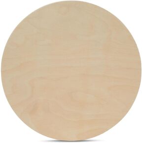 Wood Circles 36 inch, 1/4 Inch Thick, Birch Plywood Discs, Pack of 1 Unfinished Wood Circles for Crafts, Wood Rounds by Woodpeckers