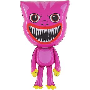 Toyland® 96cm (38") Giant Blue Monster Character Foil Balloon - Kids Party Balloons