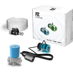 FZONE Auto Top Off with Solenoid for RO/DI System, Nano ATO for Saltwater Aquarium and Fresh Aquarium