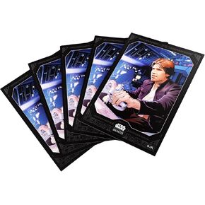 Star Wars Unlimited Han Solo Art Sleeves - Officially Licensed Pack of 60 Art Sleeves and 1 Clear Sleeve, Optimized Size for Star Wars Unlimited and Other TCG and LCG Games, Made by Gamegenic
