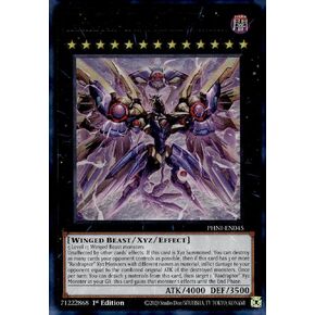 YU-GI-OH! Raidraptor - Rising Rebellion Falcon - PHNI-EN045 - Ultra Rare - 1st Edition