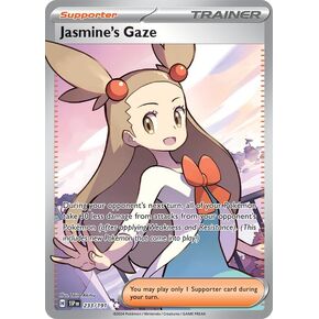 Pokemon - Jasmine’s Gaze 223/191 - Surging Sparks – Full Art Ultra Rare – Foil Card