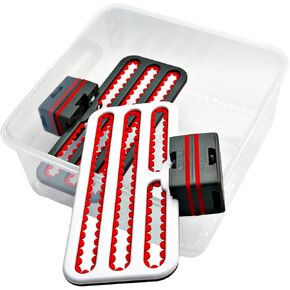 Traveler Mega Multi Function Coral Transporter for 52 Frags with Dual Frag Racks | Secure, Leak Proof, Travel Ready Coral Rack Holder