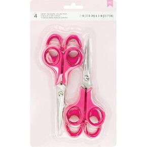 American Crafts Cutup Scissors-Value 4 Pack