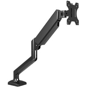 Single-arm Monitor Stand with a Load Capacity of 10 kg, 32-inch Pneumatic arm, Single-Screen Computer Stand, Telescopic, Rotating and Lifting