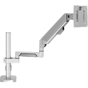 Monitor Stand Desktop Punch-Free Table Clip Perforation Installation Pneumatic Cantilever Bracket Horizontal and Vertical Screen Rotation(Black) in Kuwait