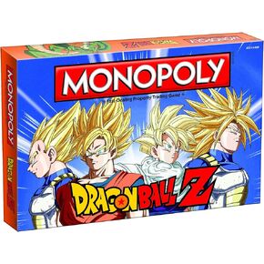 MONOPOLY Dragon Ball Z Board Game | Recruit Legendary Warriors GOKU, VEGETA and GOHAN | Official Dragon Ball Z Anime Series Merchandise | Themed Monopoly Game
