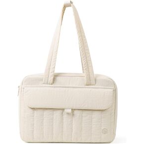 laptop messenger & shoulder bags (Blush Beige, 17.3 Inch)