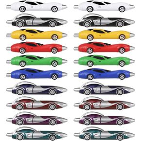 20 PCS Car Pens, Interesting Racing Car Pens Toys, Intriguing Pens for Study Office Stationary Supplies