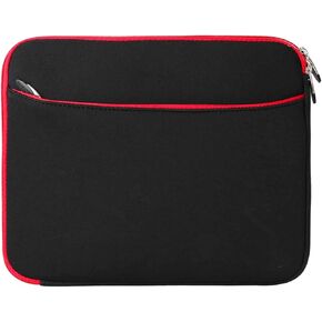 حقيبة حاملة للأكمام 12 بوصة للأجهزة اللوحية ، iPad ، أجهزة الكمبيوتر المحمولة ، أجهزة الكمبيوتر المحمولة Chrombooks 12 بوصة ، حقيبة مبطنة ناعمة مع حامل الملحقات (أسود) in Kuwait