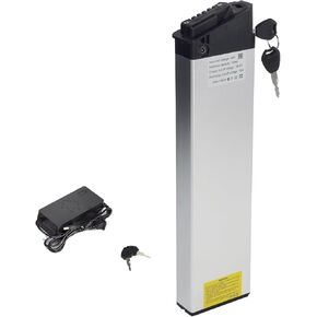 48v Ebike Battery Folding ebike battereies 48v 10.4ah 12ah 12.8ah 14ah for samebike Batteries Built-in Electric Bike Akku for 350w 500W 750W 1000w E Bike Foldable e-Bike (48V10.4Ah L16.93inch)