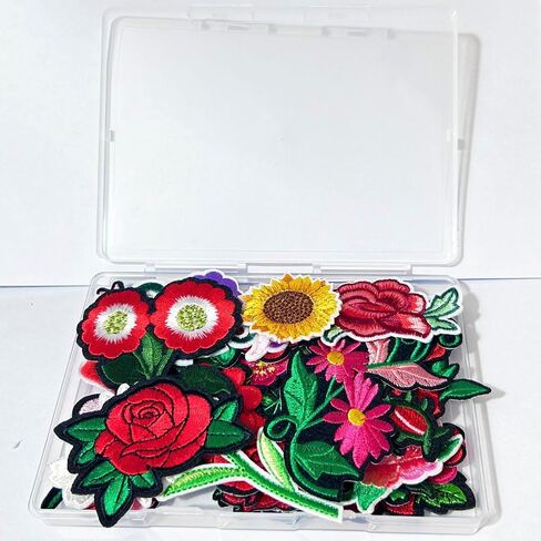 متنوع كلمة زهرة ملونة الترتر Kids Girls Patch Cuncuny خياطة على/الحديد على رقعة زين حرفة DIY البقع المطرزات المطرزة (ترتر متنوعة) in Kuwait