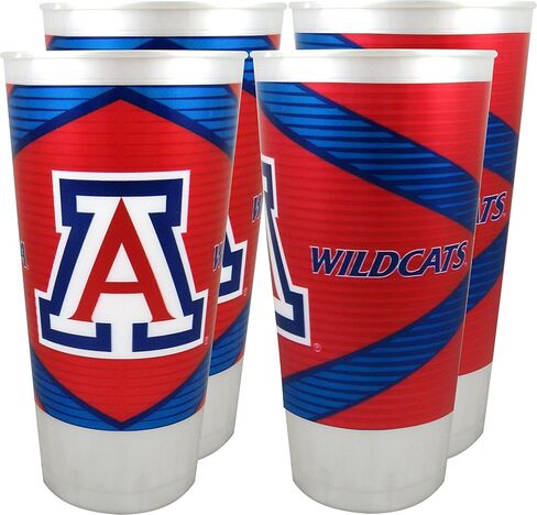 Utah Utes Souvenir Cups 22 oz 4 Pack by Westrick in Saudi Arabia
