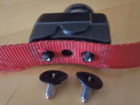 Collarsafe 1 "طوق استبدال النايلون الواسع ث/حذاب الشقوق - يناسب PetSafe ومعظم العلامات التجارية الأخرى وحدات المتلقي ثنائي الفتحة التي تتطلب 2-3/16" - قراءة القائمة - عرض الصور in Kuwait