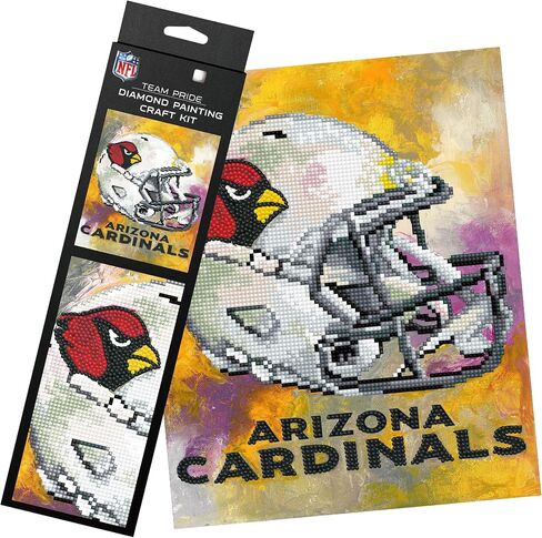 Sporticulture NFL Philadelphia Eagles Diamond Painting Craft Kit – Officially Licensed DIY Fan Art for All Skill Levels, Includes Pre-Sorted Gems, Craft Tray with Instructions – Perfect for Framing in Kuwait