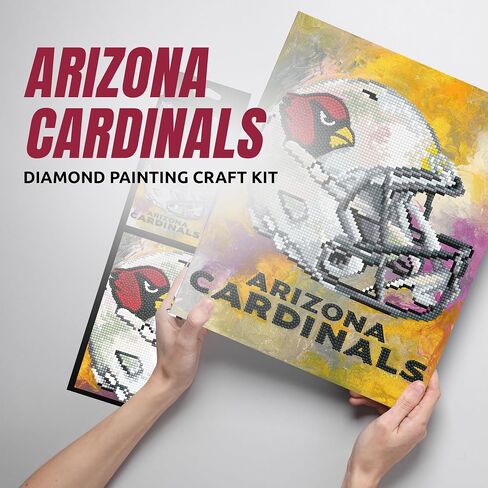 Sporticulture NFL Philadelphia Eagles Diamond Painting Craft Kit – Officially Licensed DIY Fan Art for All Skill Levels, Includes Pre-Sorted Gems, Craft Tray with Instructions – Perfect for Framing in Kuwait