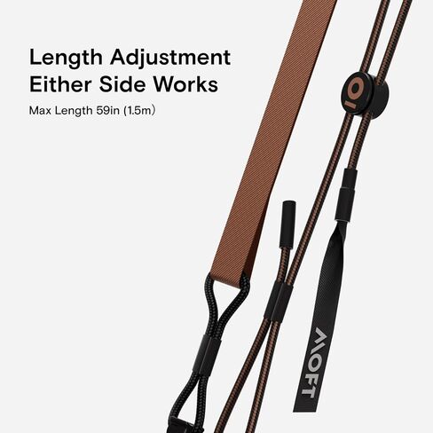 MOFT Phone Lanyard, Universal Adjustable Detachable Crossbody Long Lanyard with Phone Patch, Compatible with Most Smartphones, Bare Phone, Length up to 150cm, Misty Cove in Kuwait
