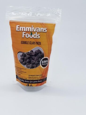 Emmivans Nzu Edible Clay African Chalk, 4 oz Salty in Saudi Arabia