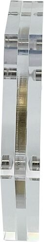 Premium Military Challenge Coin Display Capsule, Hexagonal Acrylic Case with Magnetic Closure, Clear in Saudi Arabia