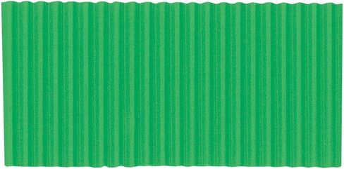 Solid Color Corrugated Paper Roll, 48 Inches x 25 Feet, Apple Green in Saudi Arabia