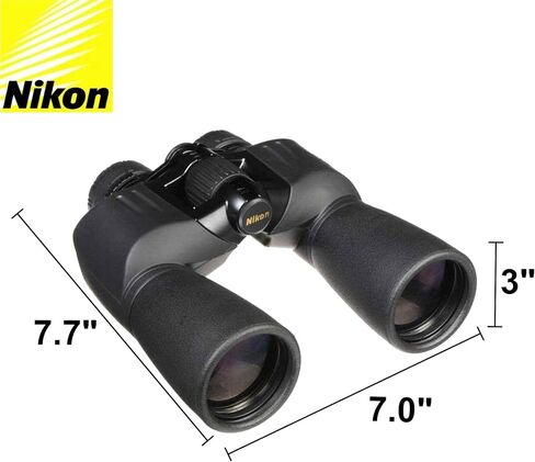 Nikon Action Extreme 8x40 ATB Binoculars (7238) All Terrain Waterproof Binoculars Bundle, Black, with Nikon Lens Pen, Carry Case, and Lens Cloth - High Powered Multipurpose Binoculars for Adults in Saudi Arabia