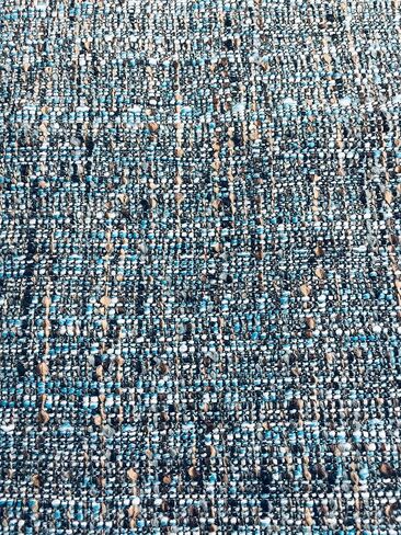 OctoRose Thick Linen-tealblue, 1 Yard (36x59 inch) Upholstery Sewing Fabrics for Sofa, Futon, Box Cushion, Daybed Mattress, Bench, Ottoman Cut by The Yard (Linen-tealblue, 1 Yard) in Kuwait
