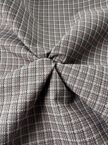 OctoRose Thick Linen-tealblue, 1 Yard (36x59 inch) Upholstery Sewing Fabrics for Sofa, Futon, Box Cushion, Daybed Mattress, Bench, Ottoman Cut by The Yard (Linen-tealblue, 1 Yard) in Kuwait