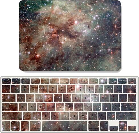 IVY Nebula Case for MacBook Pro Retina 15 (2012-2015, Models: A1398) Hard Shell Case with Keyboard Cover Set - I in Saudi Arabia