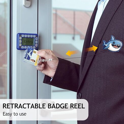 بكرة شارة قابلة للسحب ، بكرات شارة لطيفة لصاحب شارة الممرضة مع مقطع التمساح لأقرش المعلم الطبيب in Kuwait