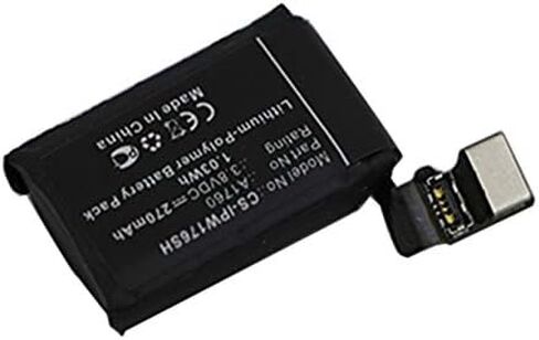 XSP 270mAh بطارية بديلة لـ Apple mnnn2ll/a ، mp032ll/a ، شاهد 2 38 مم جزء لا A1760 بطاريات بطاريات الأجزاء in Saudi Arabia