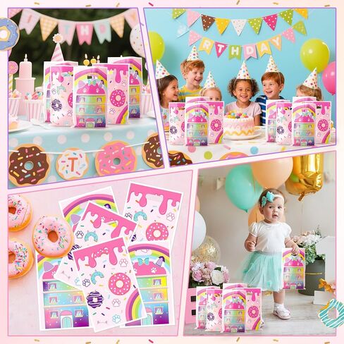 Gaofanwai 50pcs Cat House Party Forme For For Kid Boy Girl ، Cartoon Cart Cartmon موضوع حلوى هدية بلاستيكية حقيبة بلاستيكية مع مقبض ، حقيبة جيدة للدمى لمستلزمات حفلة عيد ميلاد استحمام الطفل in Kuwait