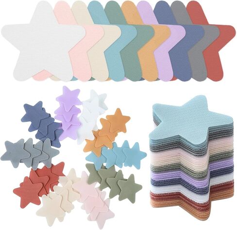 40pcs متعددة الألوان 4 بوصات علامات بقعة النجوم - نقاط أرضية السجاد لزينة الفصول الدراسية ، والجلوس المرن ، ومدرسة ابتدائية ، مرحلة ما قبل المدرسة ، لوازم رياض الأطفال in Kuwait