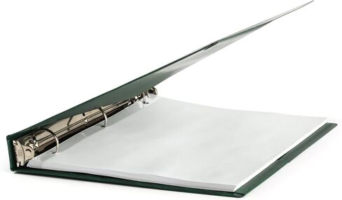 11x8.5 Binder Lanai Fiberboard Panel Featuring a 1" Round Ring - Green in Kuwait